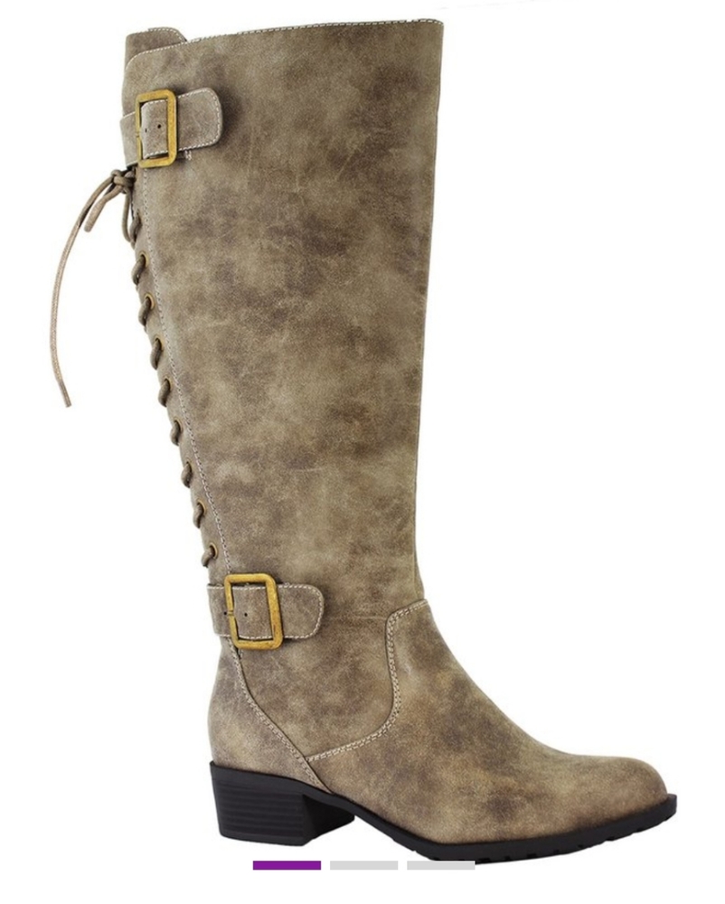 Intaglia wide calf boots, women's 9.5 wide